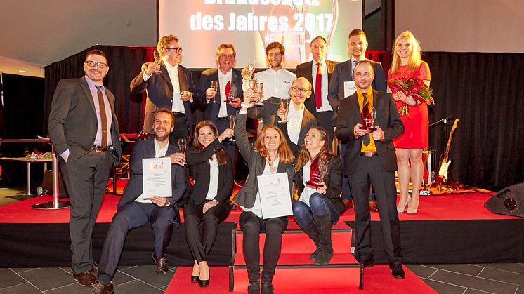 Preisverleihung 'Brandschutz des Jahres' 2017 - Die Gewinner