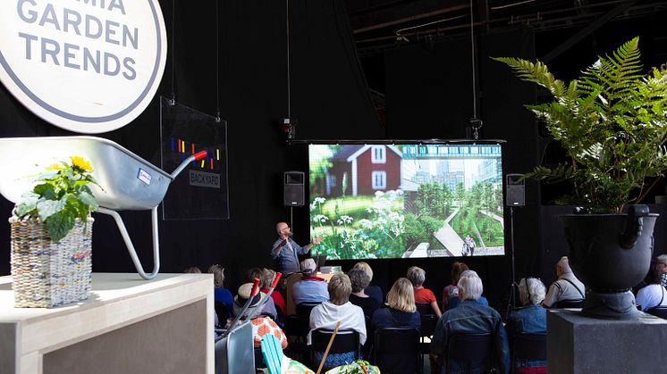 Elmia Garden ordnar utställning och föredrag på Lisebergs trädgårdsdagar