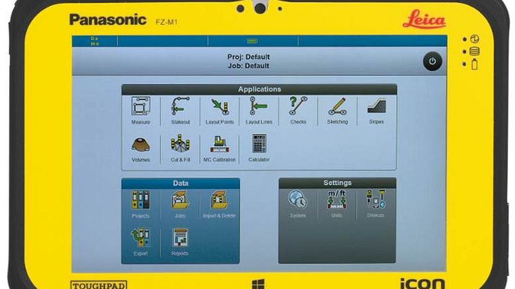 Scanlaser lanserar ny handdator och en ny version av mätprogramvaran iCON Field.