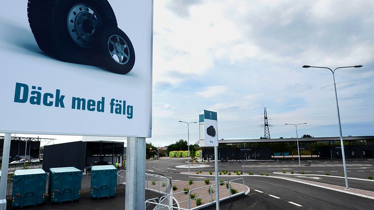 NSR:s nya återvinningscentral för privatpersoner i Ängelholm