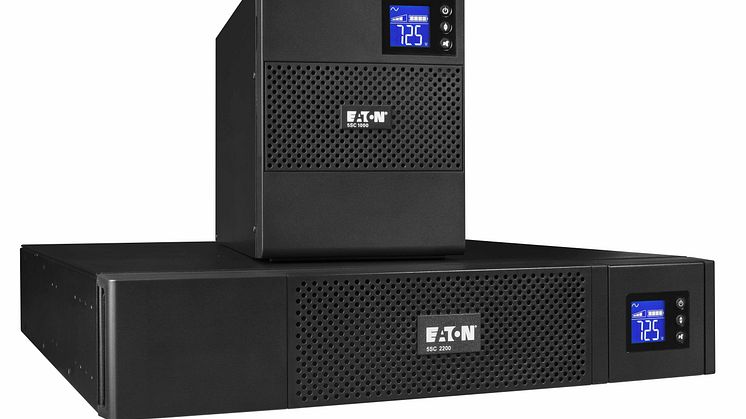 Nya rackmodeller ökar flexibiliteten hos sortimentet av Eaton 5SC UPS 