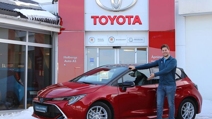 Nye Toyota Corolla Hybrid og Toyota Prius er klare for Steinkjer