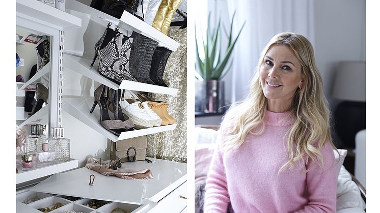 Luksusgarderobe på liten plass