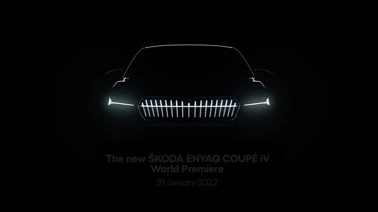 ŠKODA ENYAQ COUPÉ iV smider camouflagen