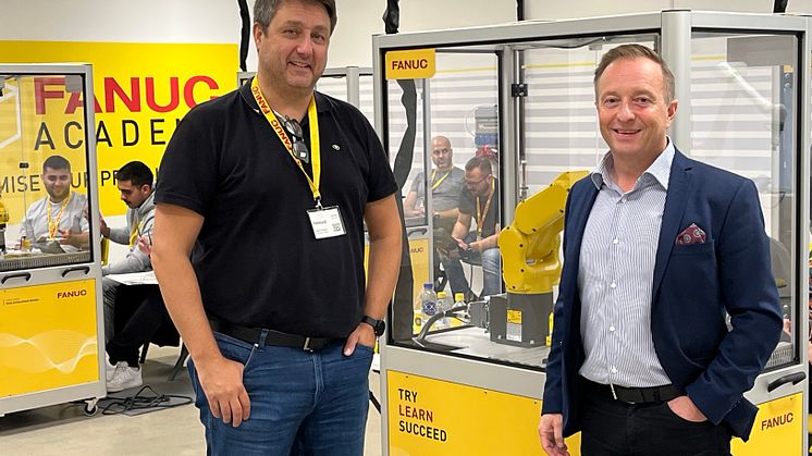 Meet Robert Grubesic, Executive Director of YH Jönköping, and Managing Director of FANUC Nordic, Cerold Andersson, in an interview.