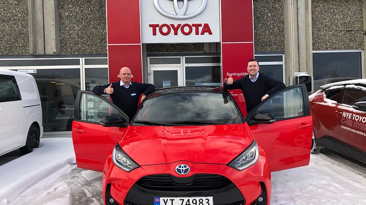 Leknes - Toyota Yaris er Årets Bil 2021.