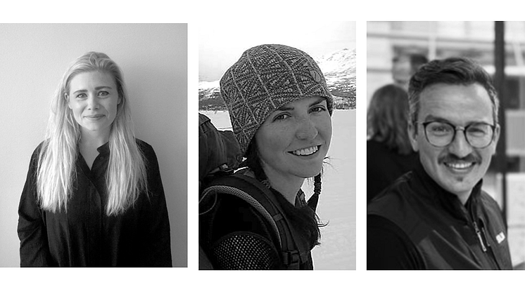 Jennifer Östberg, Emma Gustafsson och Sebastian Daue tar med sig nya kunskaper och erfarenheter till Silva.