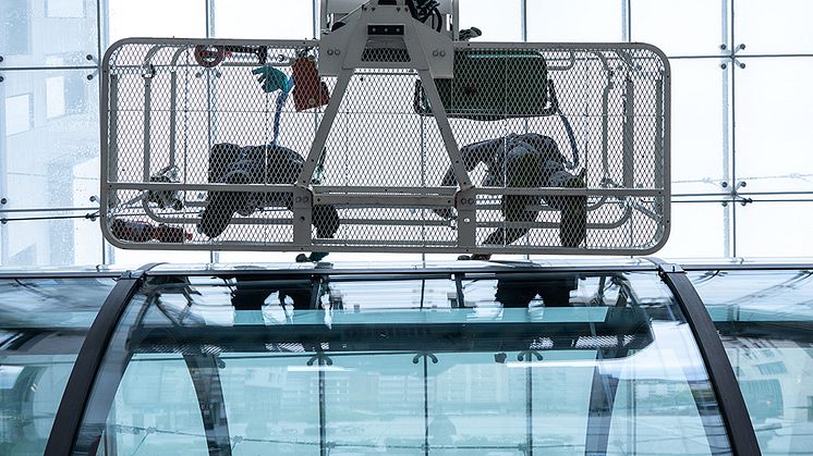 Planbare Betriebskosten erfordern, dass die Rahmenbedingungen für Unterhalts-, Glas- und Fassadenreinigung schon in der Bauplanung berücksichtigt werden. (Foto: Nadine Paulat)