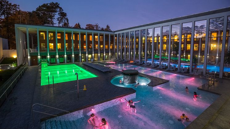 Bestens entspannen lässt es sich in der SaarowTherme in Bad Saarow im Seenland Oder-Spree. Foto: TMB-Fotoarchiv/Yorck Maecke.