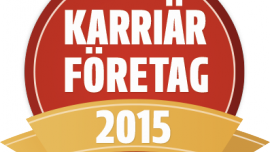 Karriärföretag 2015!