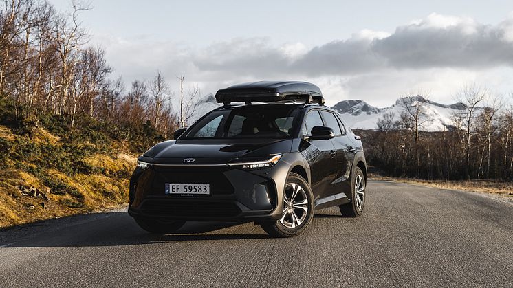 På salgstoppen: Toyota er Sortlands mest solgte bilmerke. Foto: Nordvik AS.