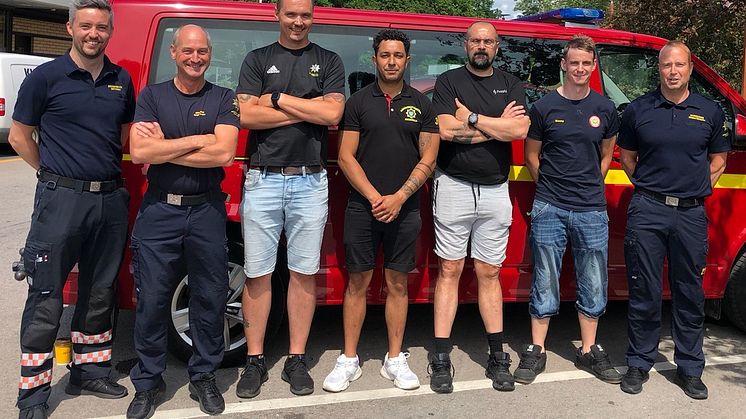Brandmän från NÖ Skåne till Mönsterås