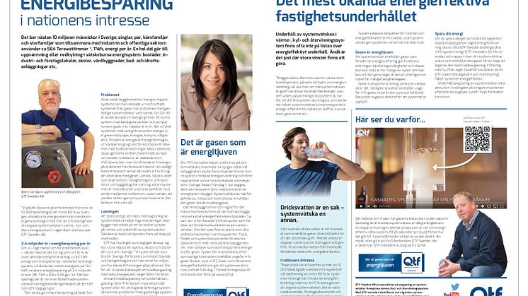 Uppslag i Dagens Industri Almedalsbilagan 2018