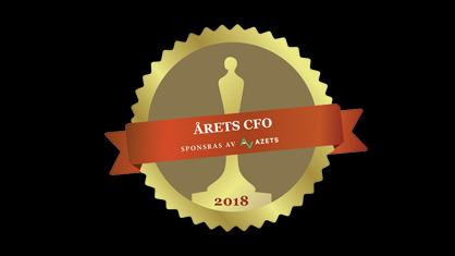 Priset Årets CFO delas ut av Azets.