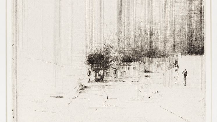 Ingemar Lööf, etsning (25 × 32 cm)