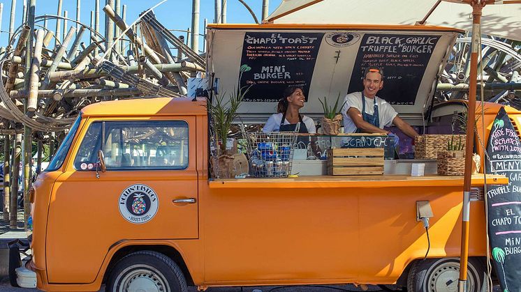 Food trucken Rollin Bistro från Göteborg är en av aktörerna som gästar Malmö Food Truck Festival i år.