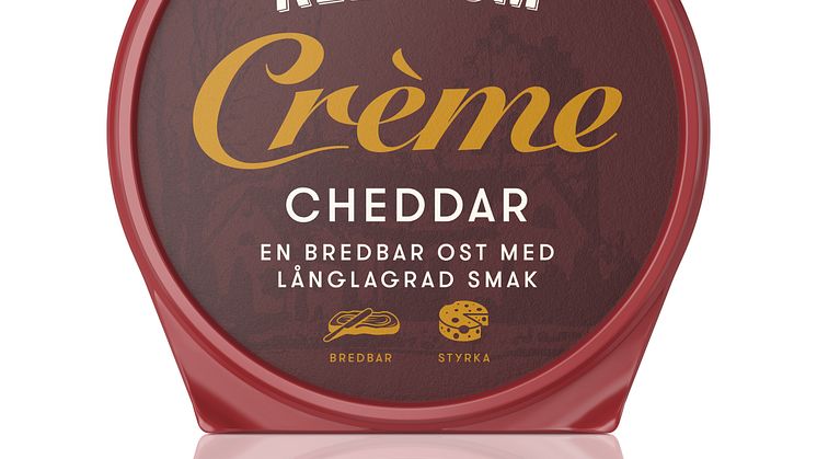 Allerum Creme Cheddar - En bredbar ost med långlagrad smak