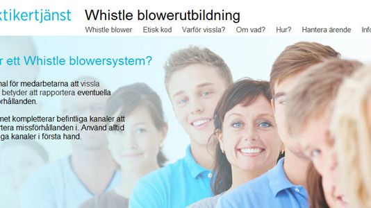 Praktikertjänst lanserar Whistle blowersystem