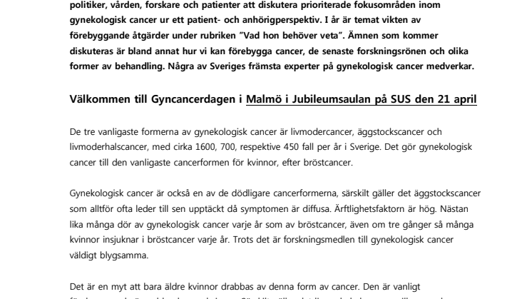 Vanligare än du anar, dödligare än du tror, drabbar fler yngre än du önskar - cancerformen vi helst inte pratar om eller satsar forskningspengar på