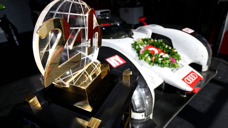 Thanks to last year's win, one Audi has been invited for 2015 already
