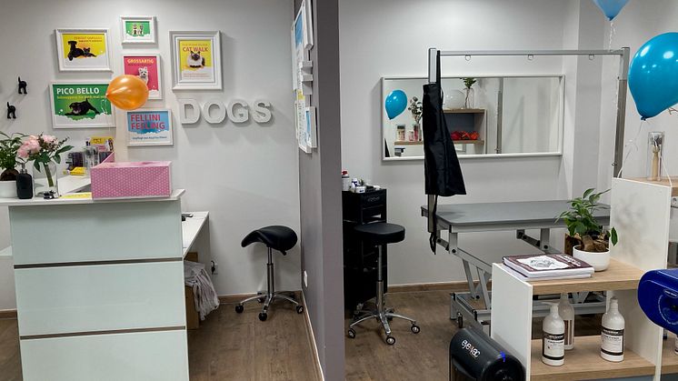 Der Fellini-Salon in Hagen ist bereit für tierische Kundschaft. Quelle: Fressnapf Holding SE