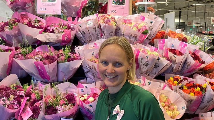 Butikkleder på Mester Grøn Pindsle, Ellen Vataker, er en av mange ansatte som har bidratt til det fantastiske resultatet.