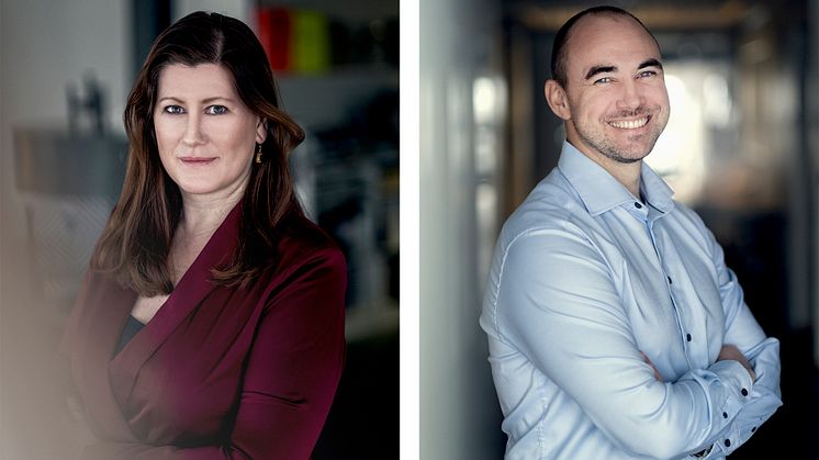 TDoS' CEO Madelene Hall and group CEO Stefan R Nilsson