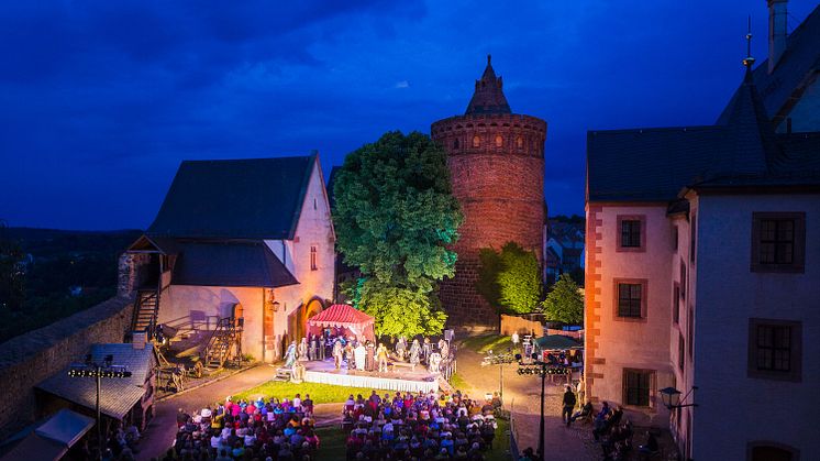 Burg Mildenstein in Leisnig ist auch als Konzertstätte beliebt - Foto: Sylvio Dittrich 
