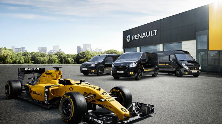 Renault Formula Edition® - ny distinkt design och teknik för Renault transportbilar