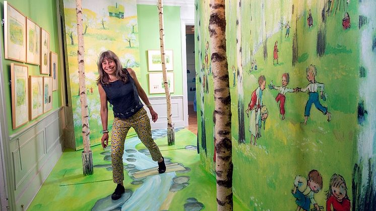 Unikt samarbete med Astrid Lindgren lyfts fram i ny utställning på Astrid Lindgrens Näs