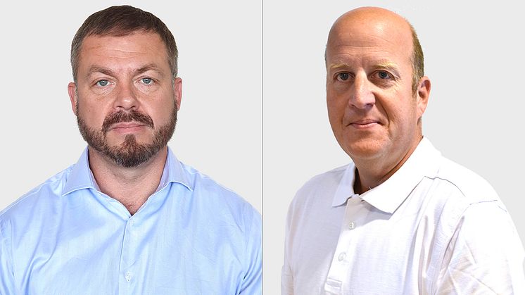 Abkatis nya säljare Jonas Rexefjord och Roger Ignberg