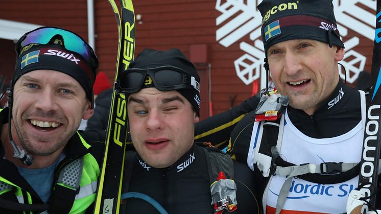 Emil Jönsson, Zebastian Modin og Jerry Ahrlin