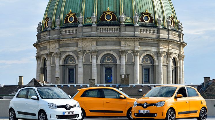 Urban, sjov og mega charmerende. Twingo i topform på toppen af København