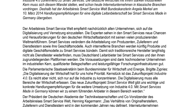 Weckruf an die Industrie: Gute Produkte reichen langfristig nicht aus 