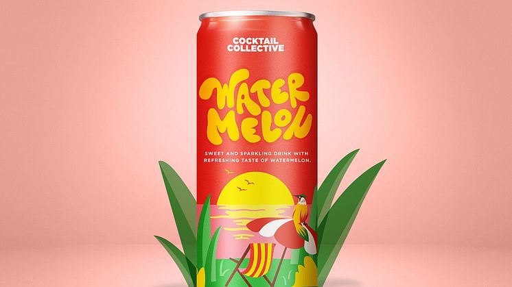 Cocktail Collective Watermelon är här – första blanddrycken i sitt slag