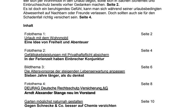 Tipps und Themen 7-2016