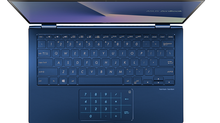 ASUS ZenBook Flip 13_UX362_Royal Blue_NumberPad