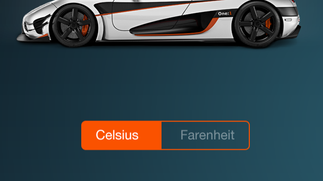 Koenigsegg One:1 app Car Convenience