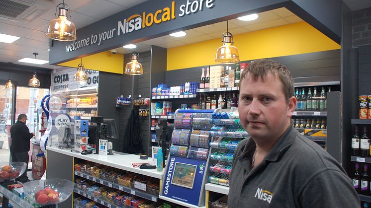 Nisa manager Karl White