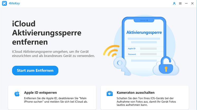 tenorshare 4mekey icloud entfernen