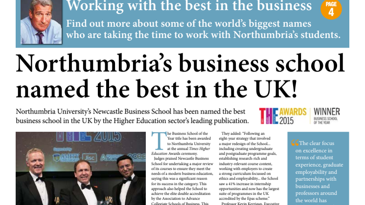 Northumbria University News Issue 9