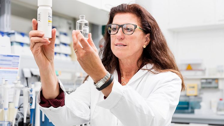 Joanne van Ryn, forskare på Boehringer Ingelheim i Tyskland.  Foto: Thomas Klink