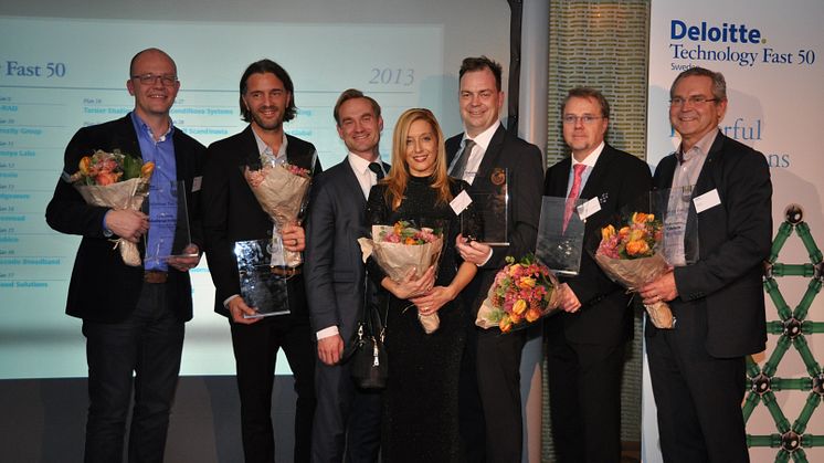 Deloitte Sweden Technology Fast 50 - vinnare 2013