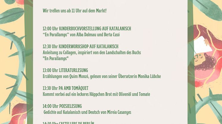Programm Sant Jordi in Berlin