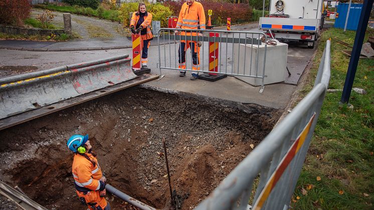 Läckaget från dricksvattenledningarna har minskar till 15 procent. 