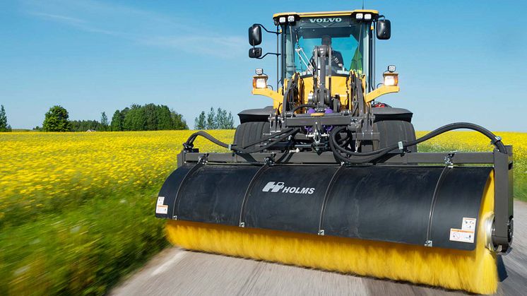 Holms är marknadsledande på sopvalsar i Sverige.