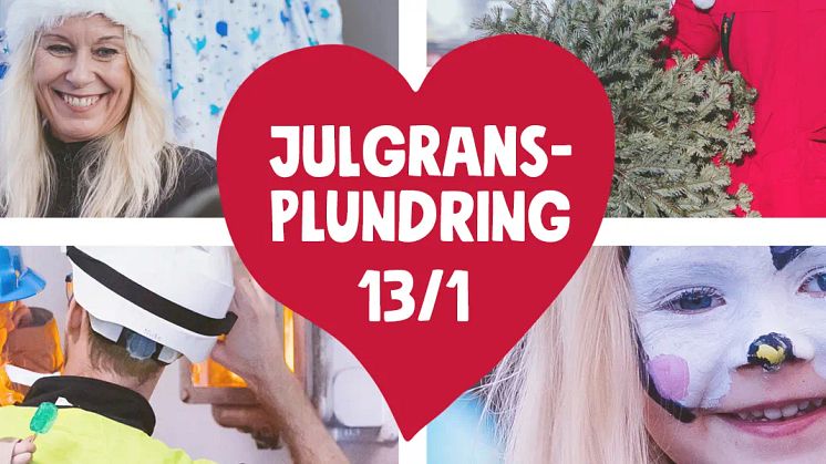 Välkommen till oss på julgransplundring lördag 13 januari