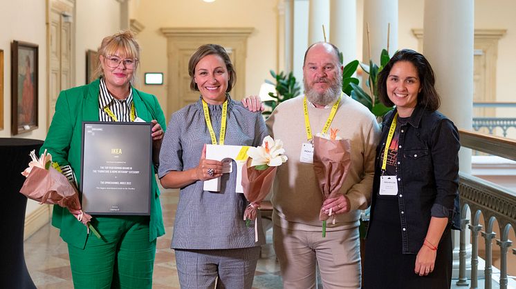 Sveriges bästa detaljhandlare har nyligen korats vid ett storslaget event i Stockholm. I en jämförelse av 95 svenska detaljhandlare intog IKEA förstaplatsen i årets Omnichannel Index. Foto: PR.