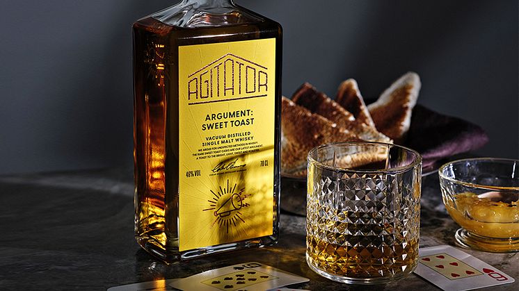 Ny limiterad whisky och skrotade förpackningar - Agitator fortsätter tänja gränser