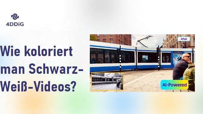 Die 5 besten Tools zum Einfärben von Schwarz-Weiß-Videos